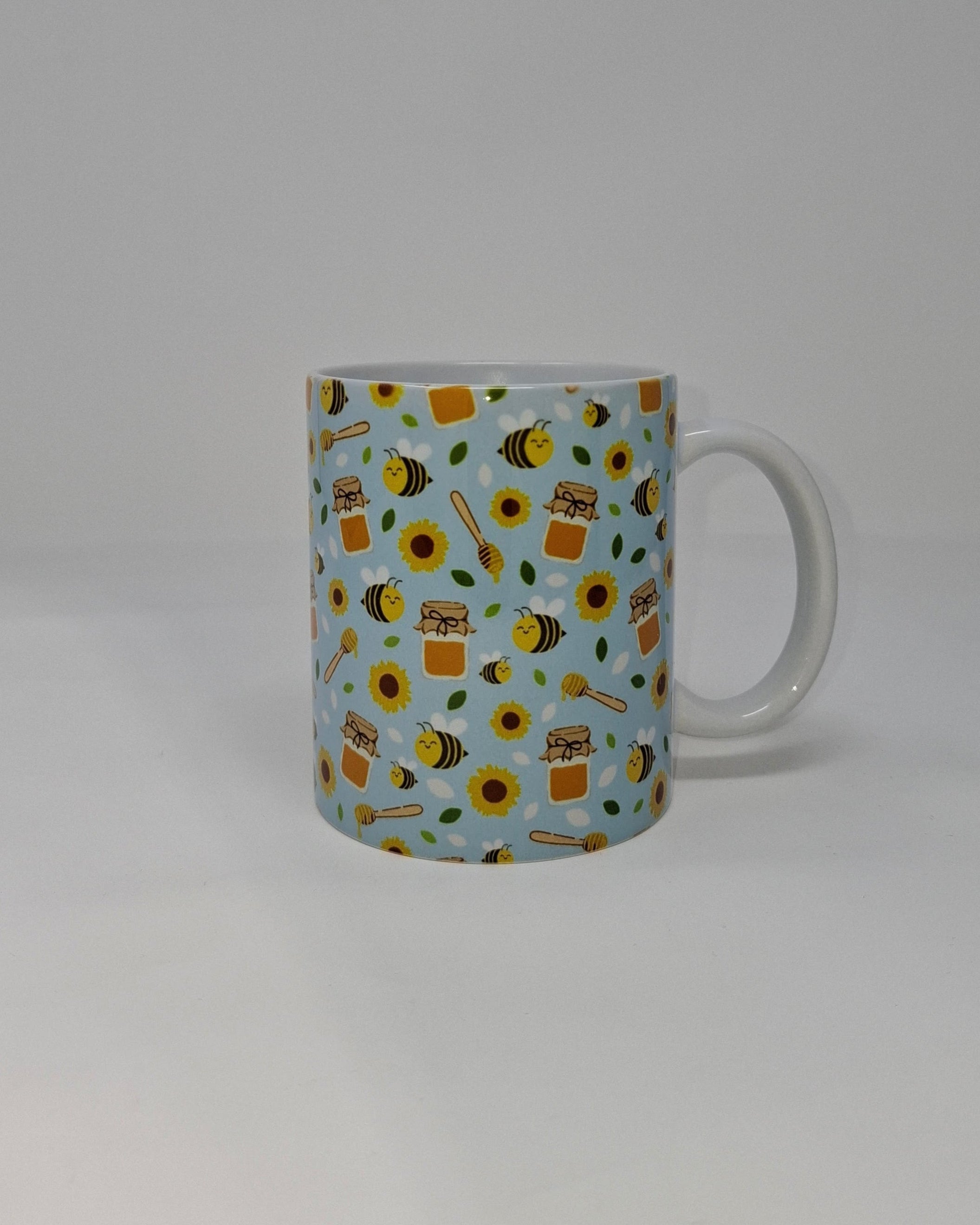 Blue Bee Mug