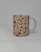 Singer Mug and Circular Coaster Set