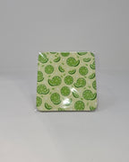 Lime Mug and Square Coaster Set