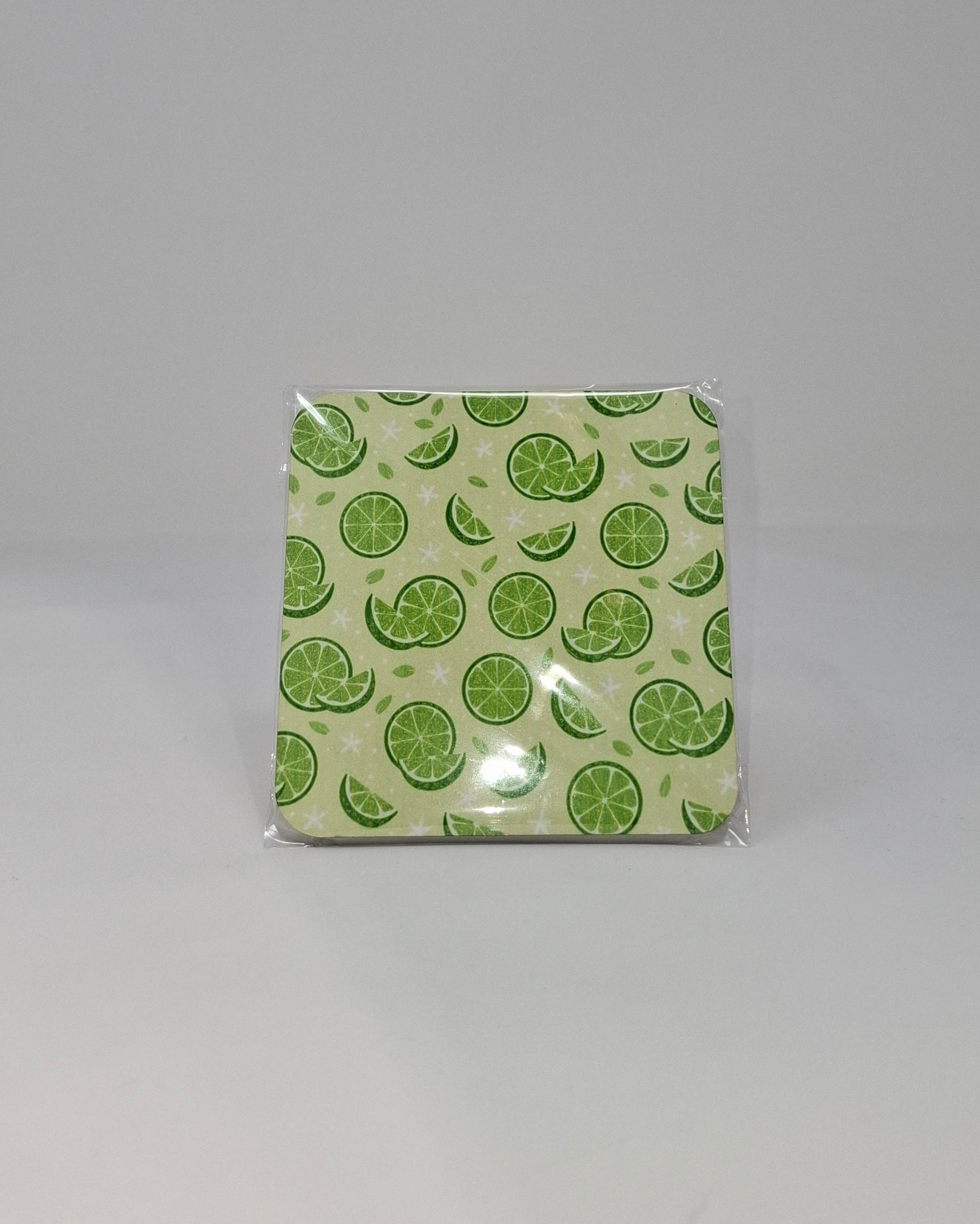 Lime Square Coaster