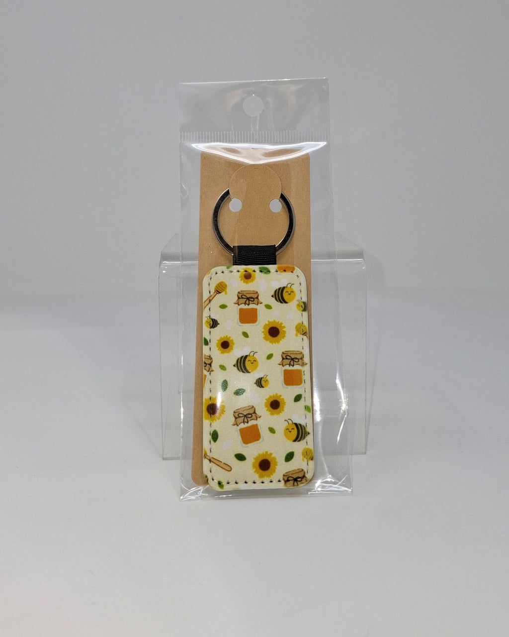 Yellow Bee Keychain