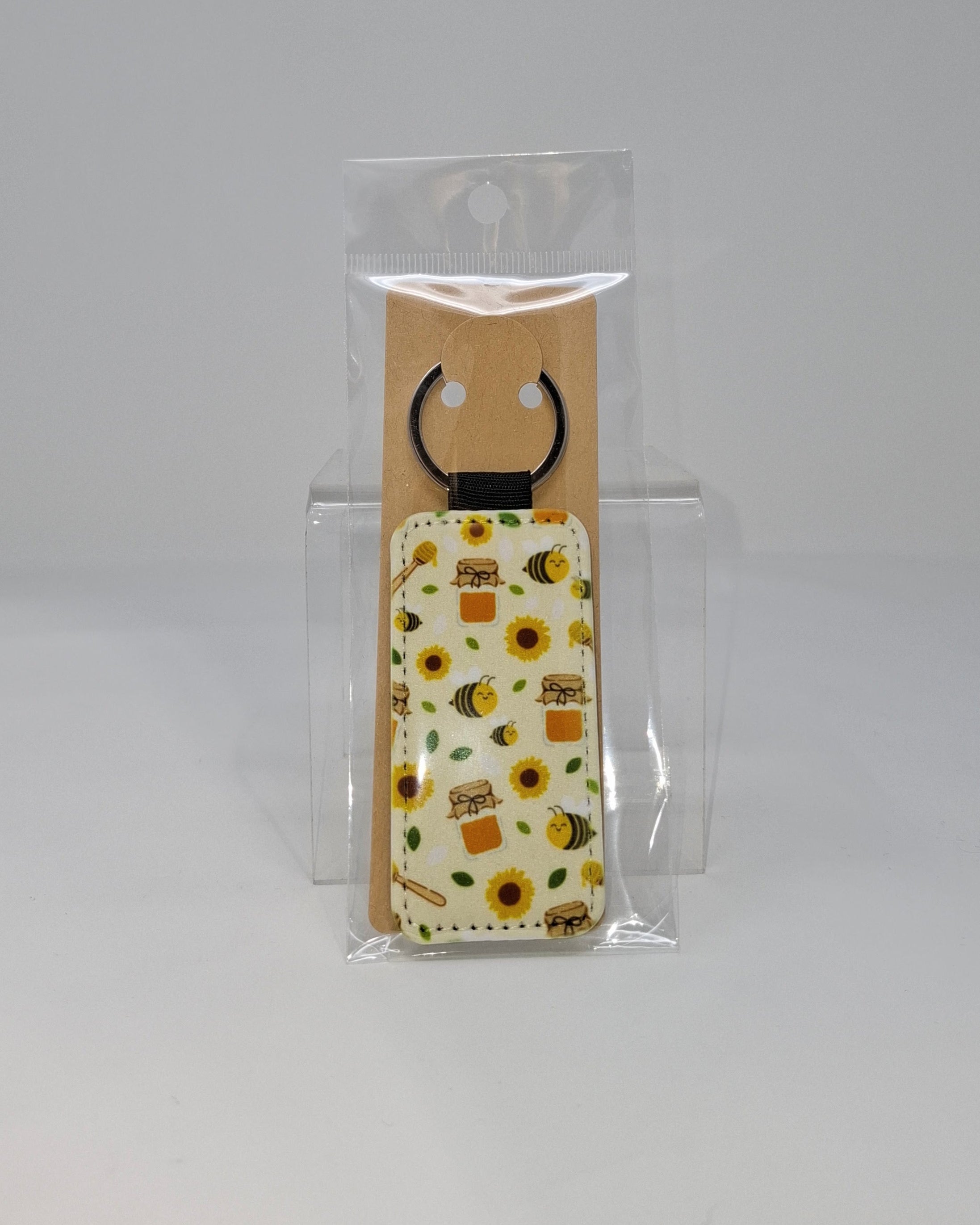 Yellow Bee Keychain