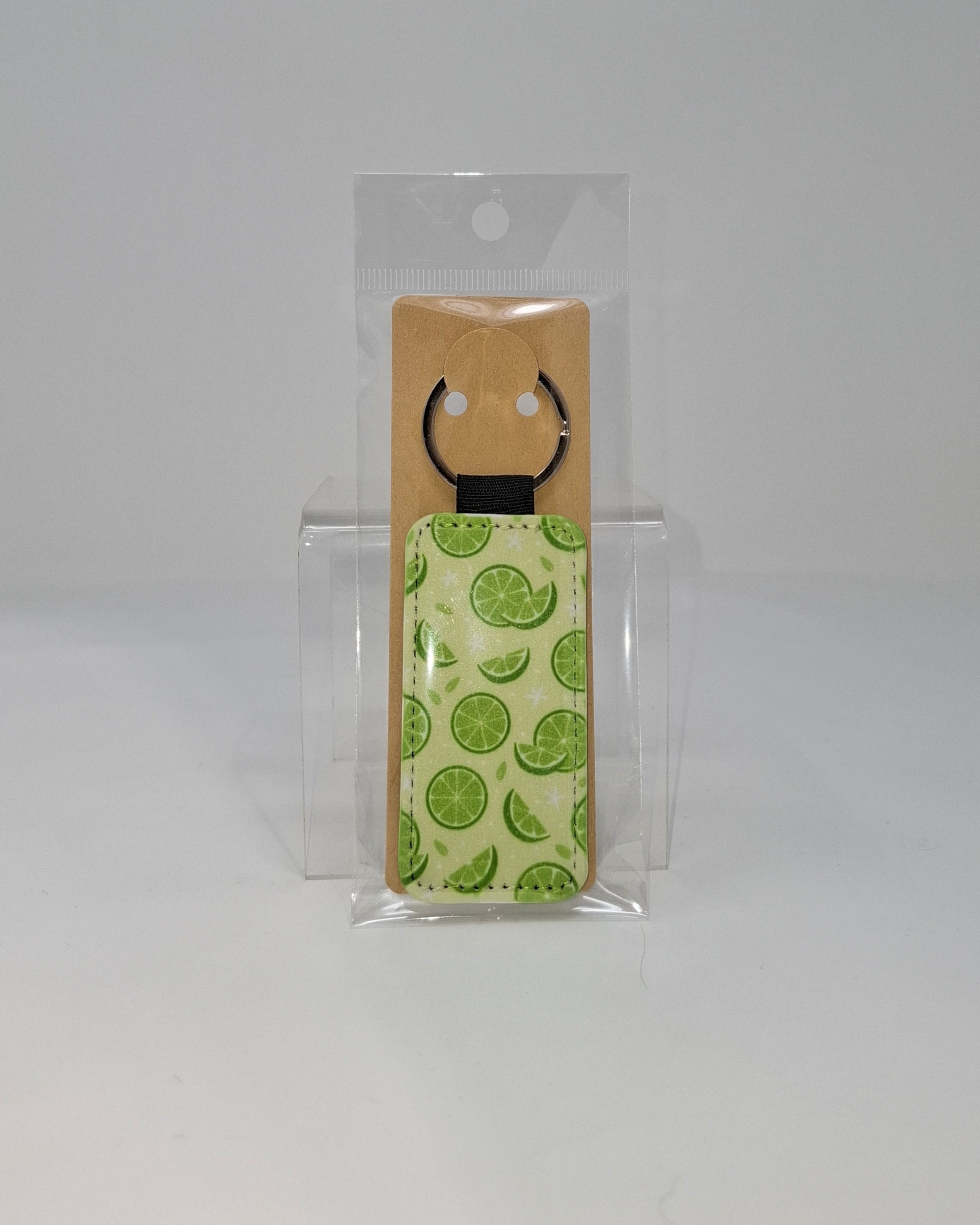 Lime Rectangular Keychain
