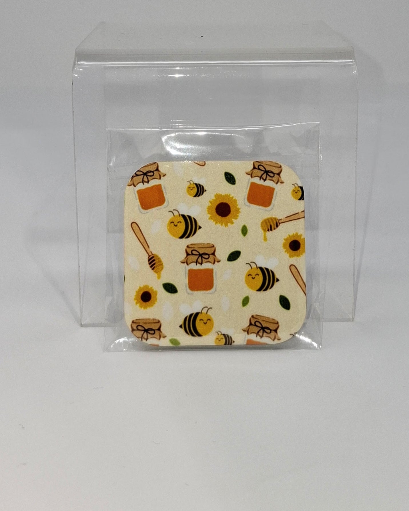 Yellow Bee Fridge Magnet