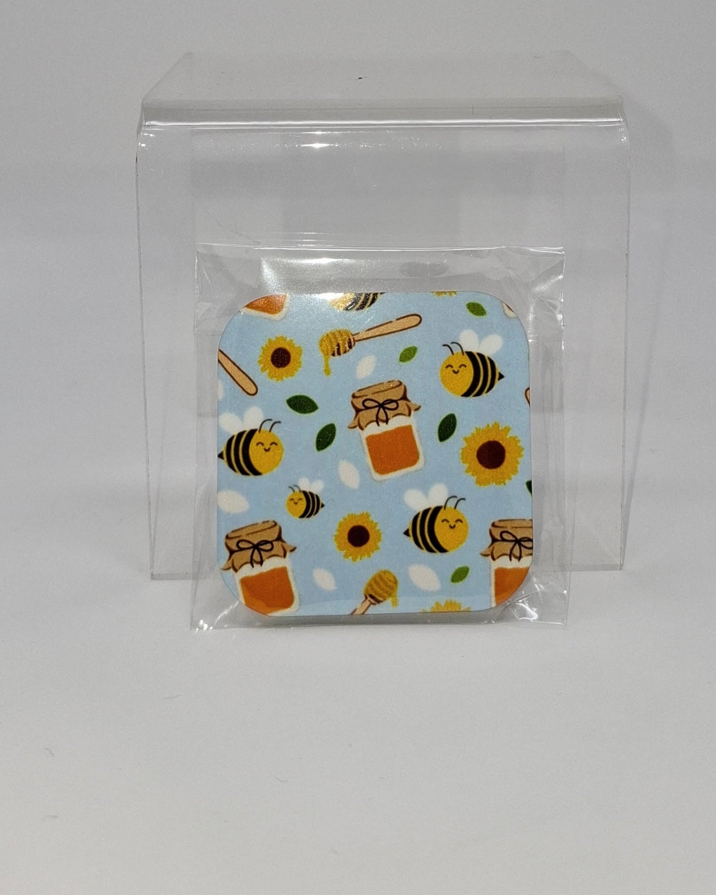 Blue Bee Fridge Magnet