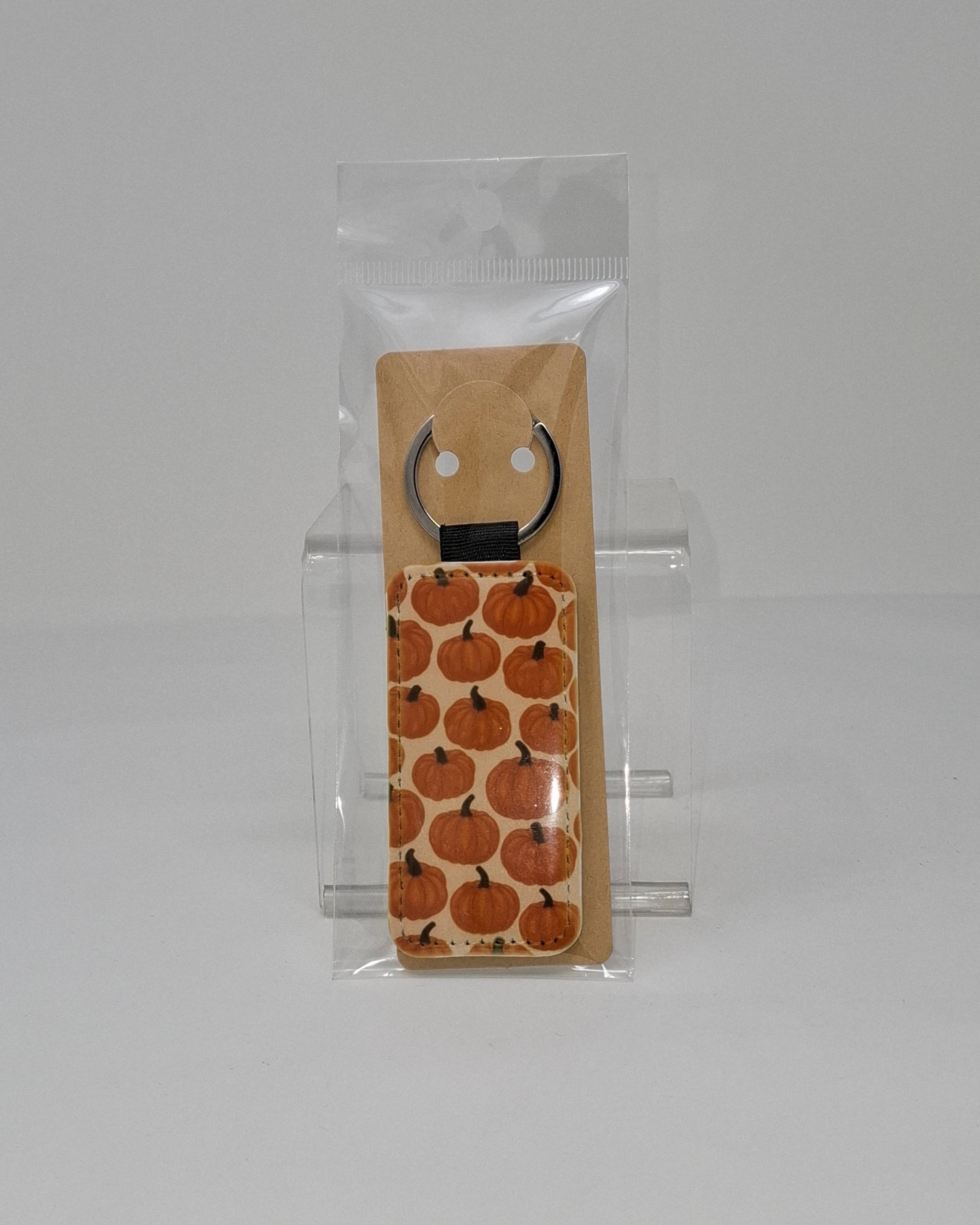 Pumpkin Rectangular Keychain