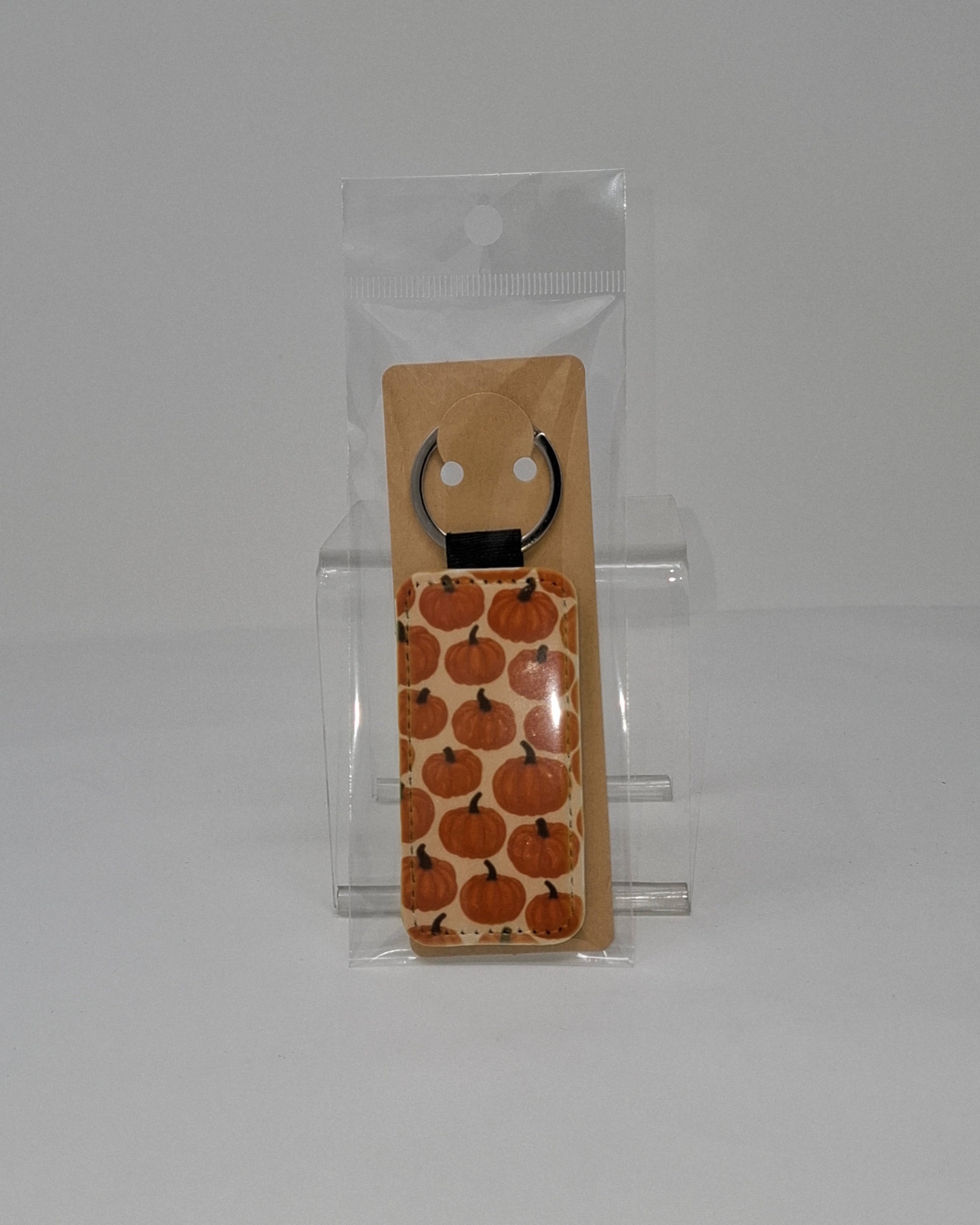 Pumpkin Rectangular Keychain