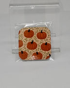 Pumpkin with Vines Fridge Magnet