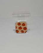 Pumpkin with Vines Fridge Magnet