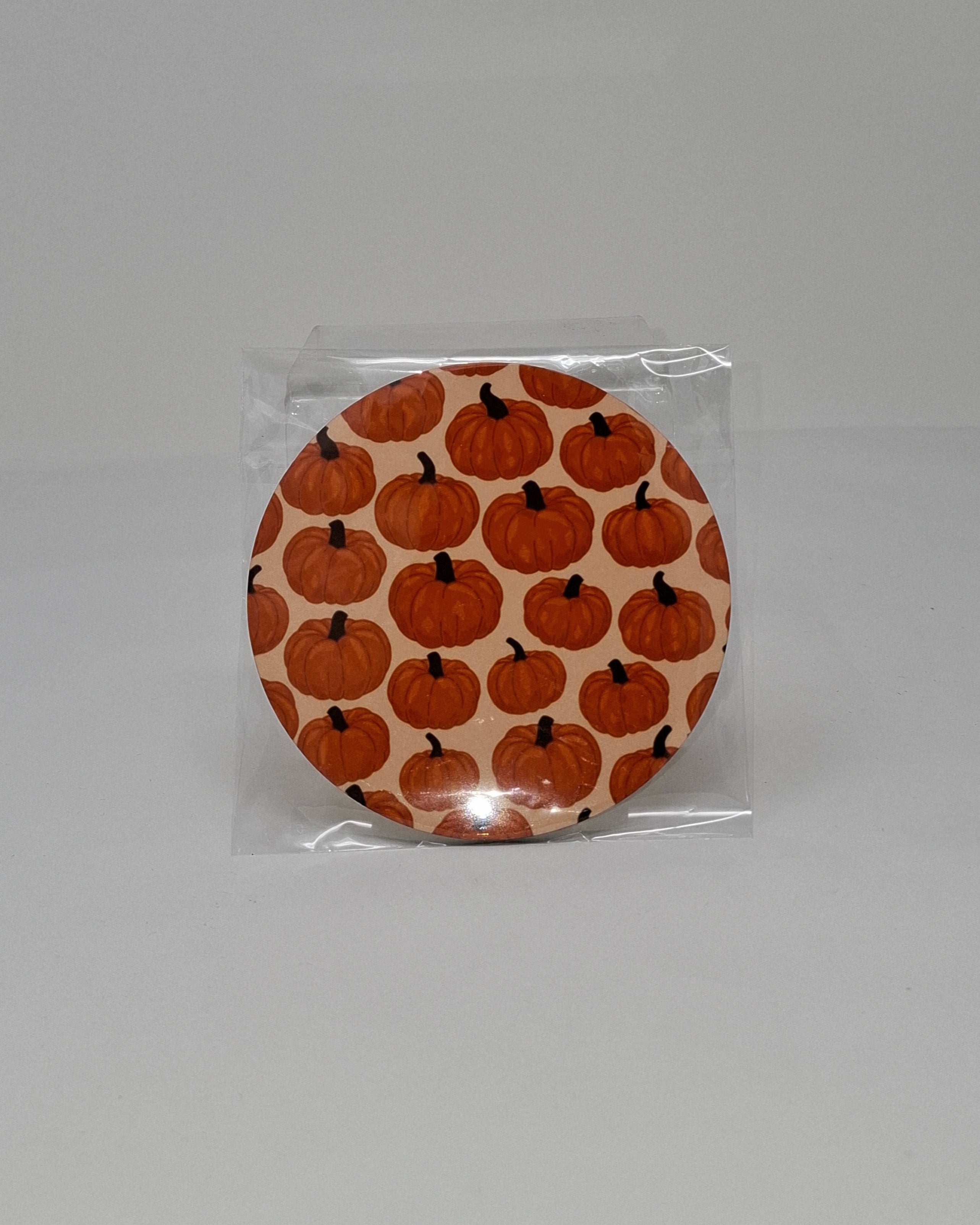 Pumpkin Circular Coaster