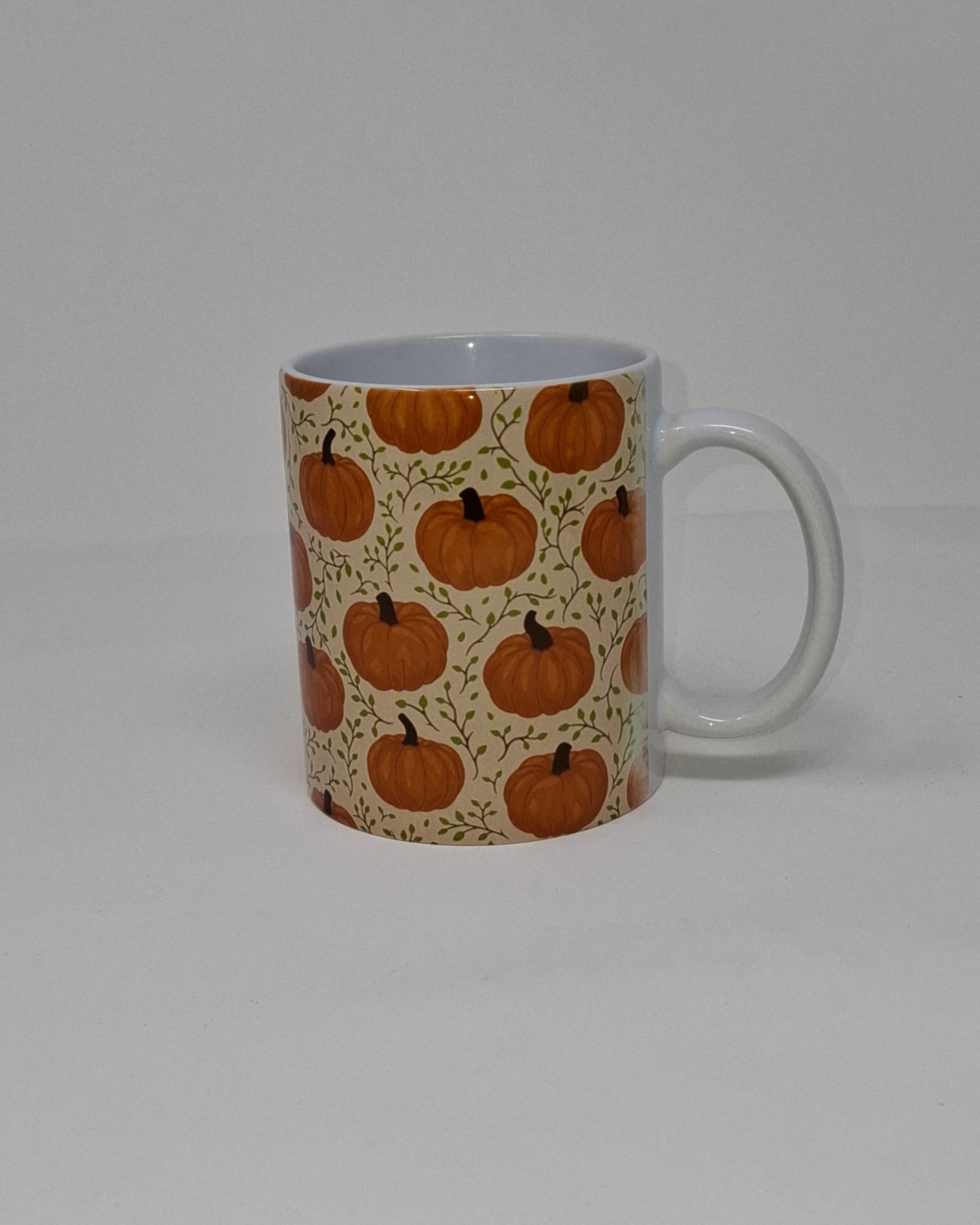 Pumpkin with Vines Mug