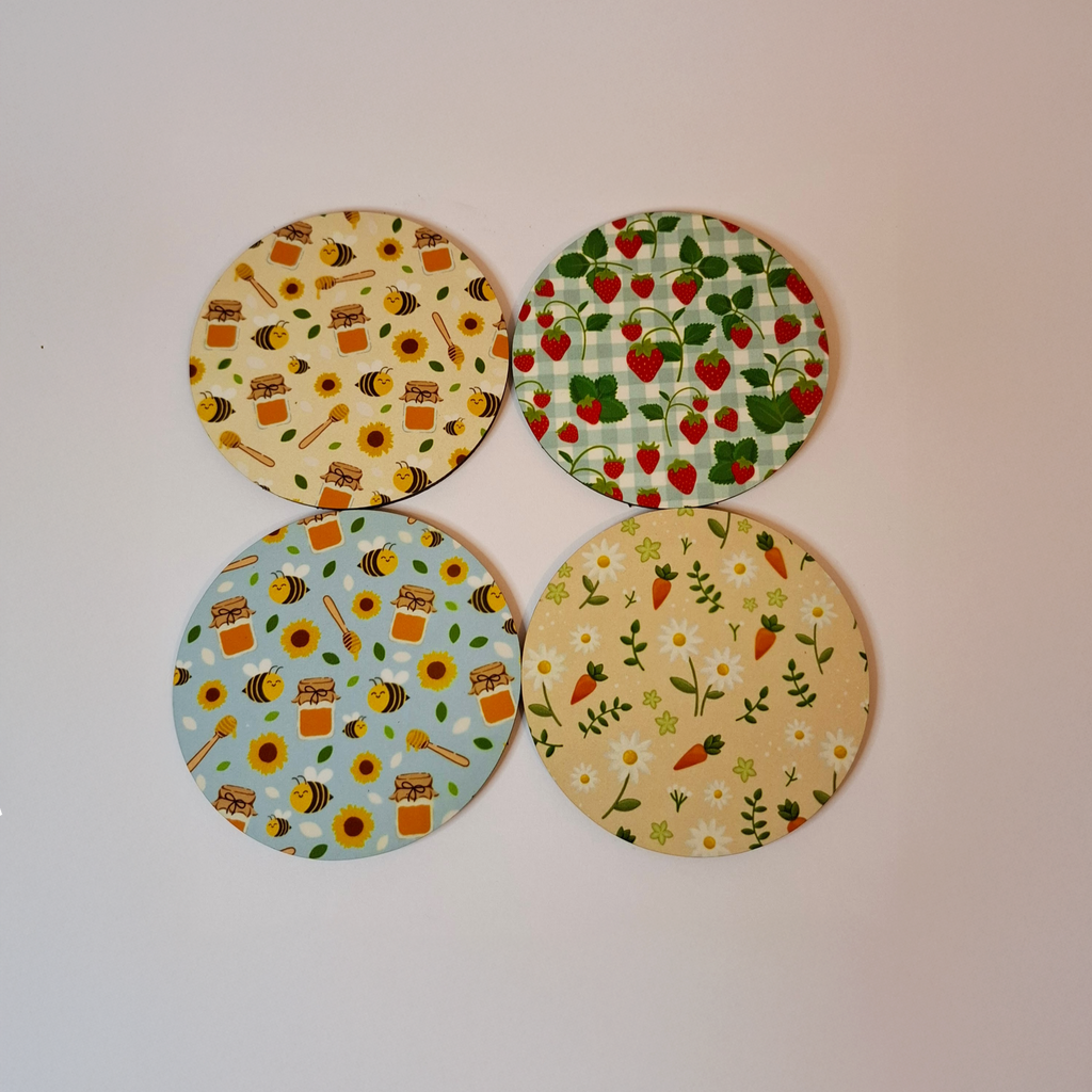 Carrot Circular Coaster