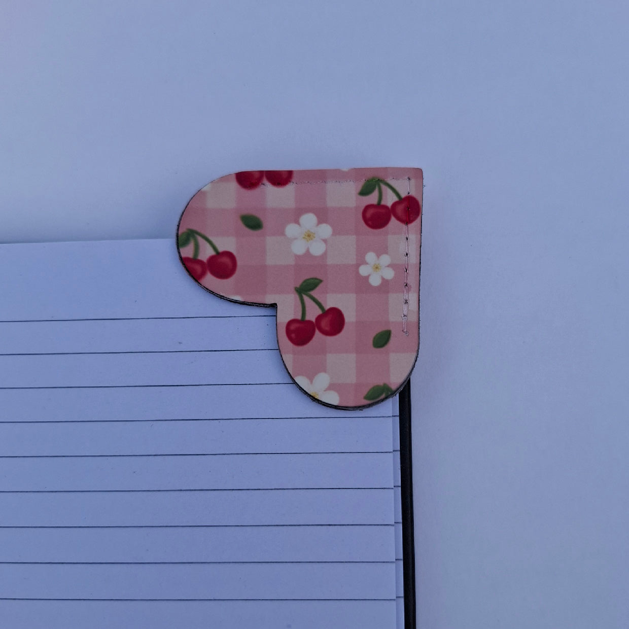 Cherry Bloom Picnic Bookmark