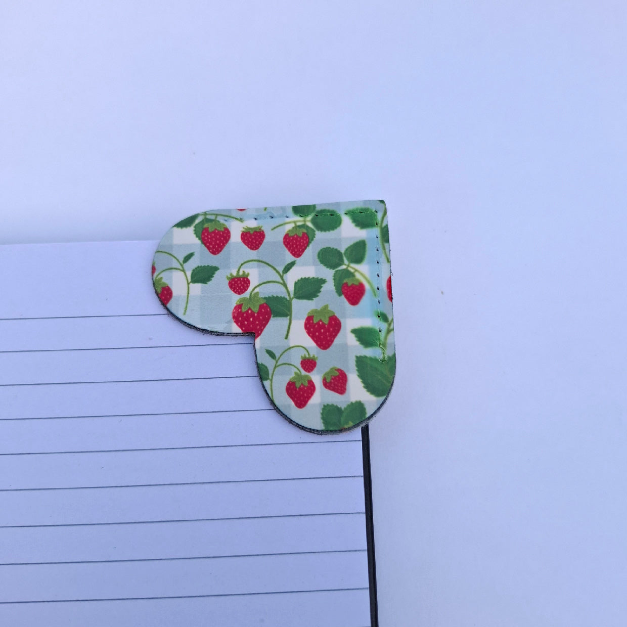 Strawberry Picnic Bookmark
