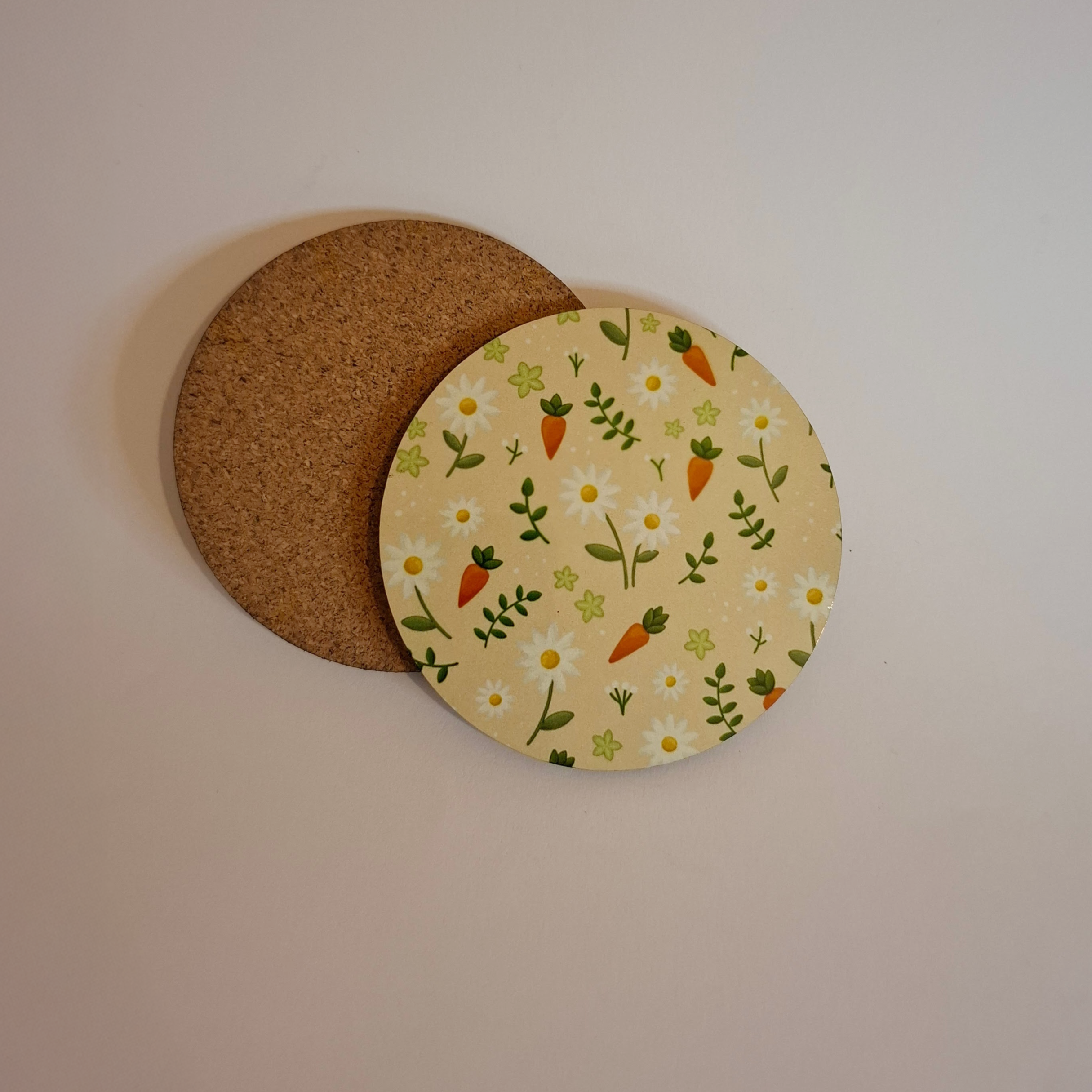 Carrot Circular Coaster