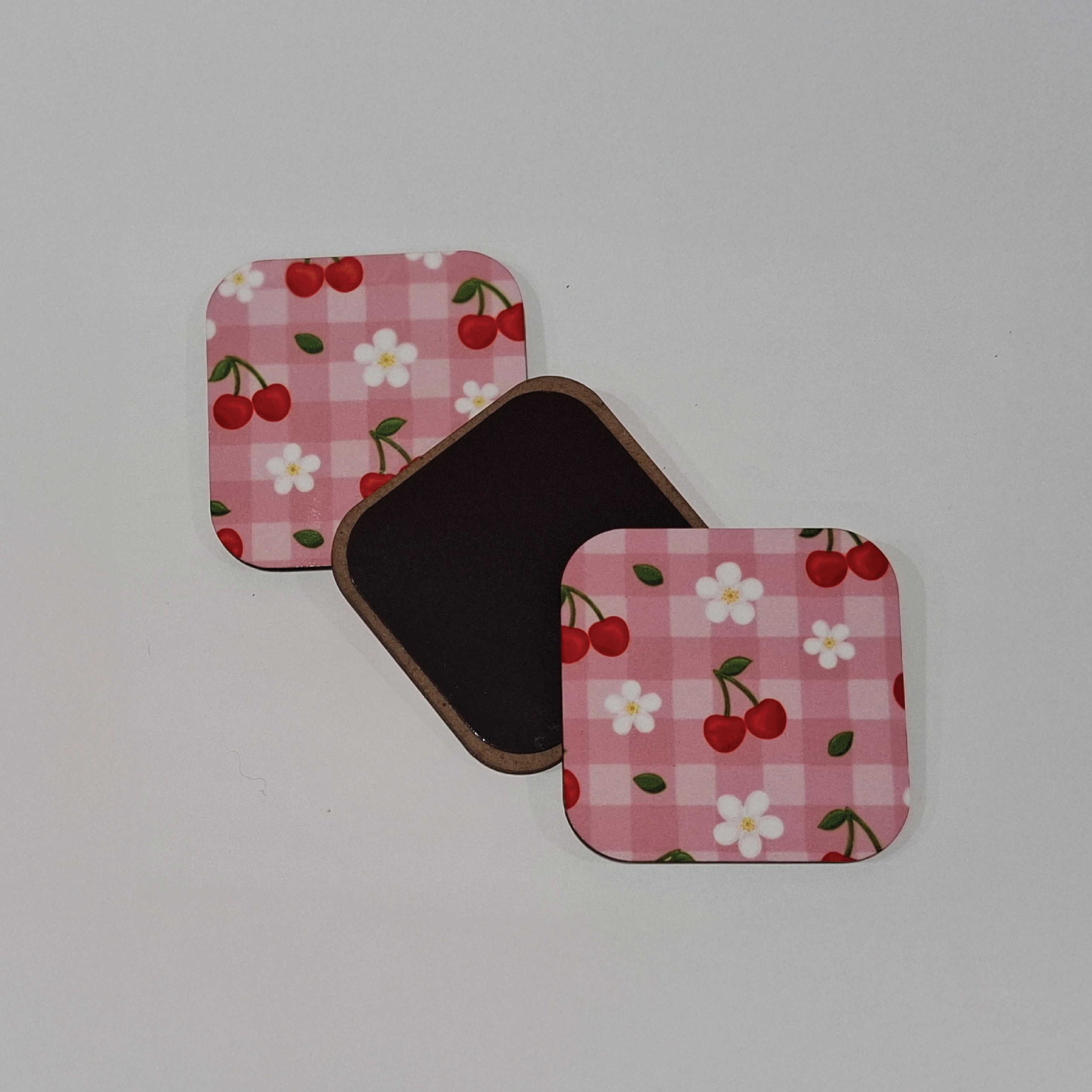 Cherry Bloom Picnic - Fridge Magnet