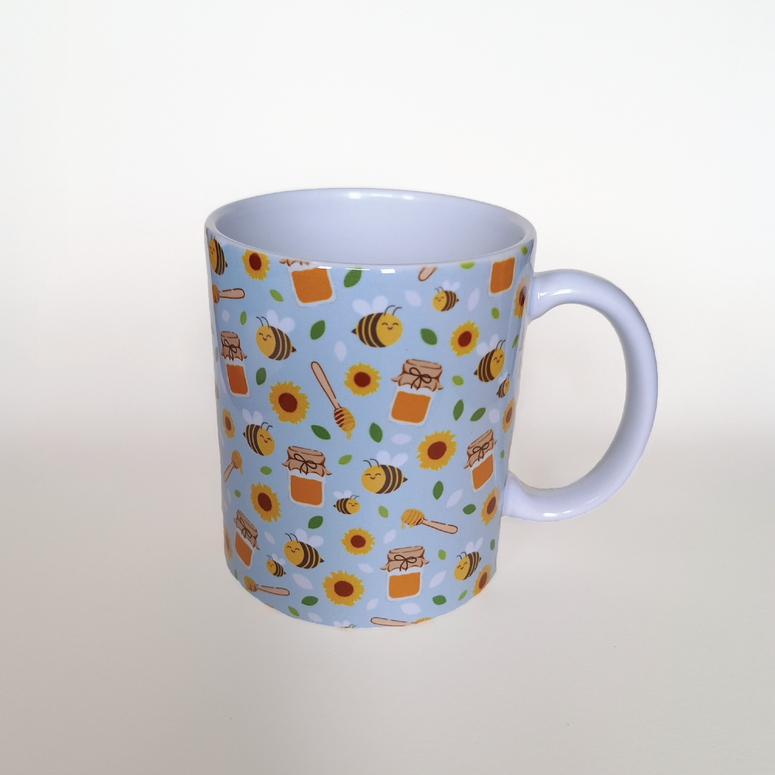 Blue Bee Mug